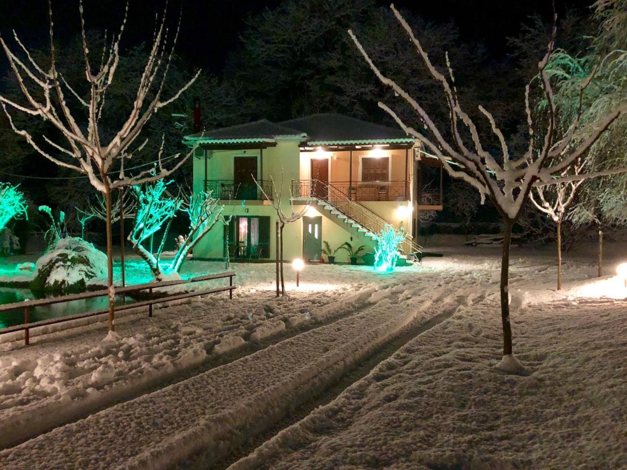 Hotel Dipla Sto Potami Chani Terevou Exteriér fotografie